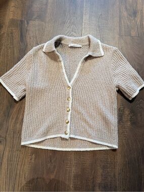 A&F Sweater Button Up
